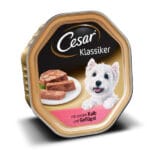 Cesar Classics Pašteta za Pse sa Teletinom i Živinom, 150g